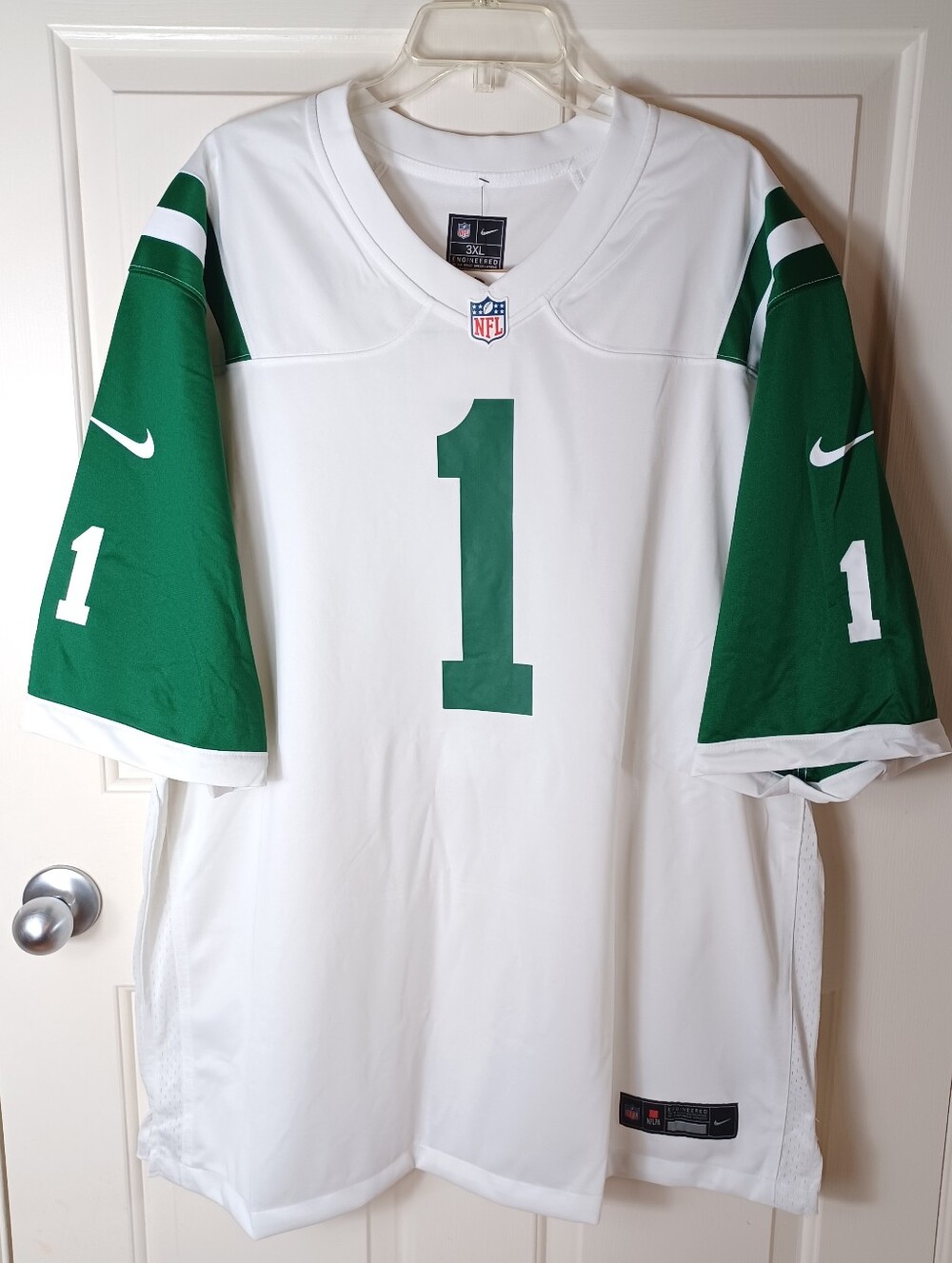 Nike Nfl New York Jets Ahmad Sauce Gardner On Field Jersey